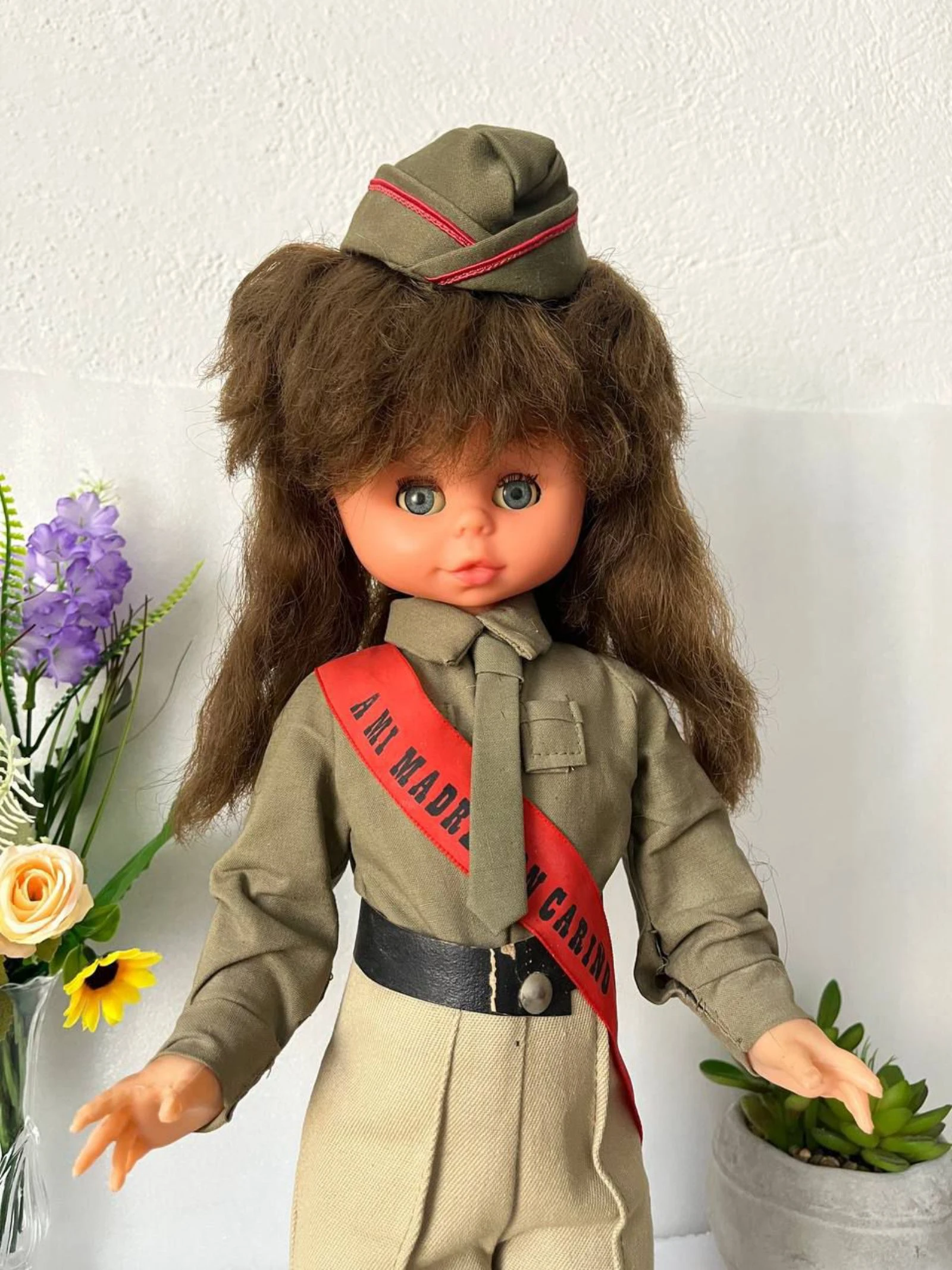 Muñeca Militar antigua – photo 2